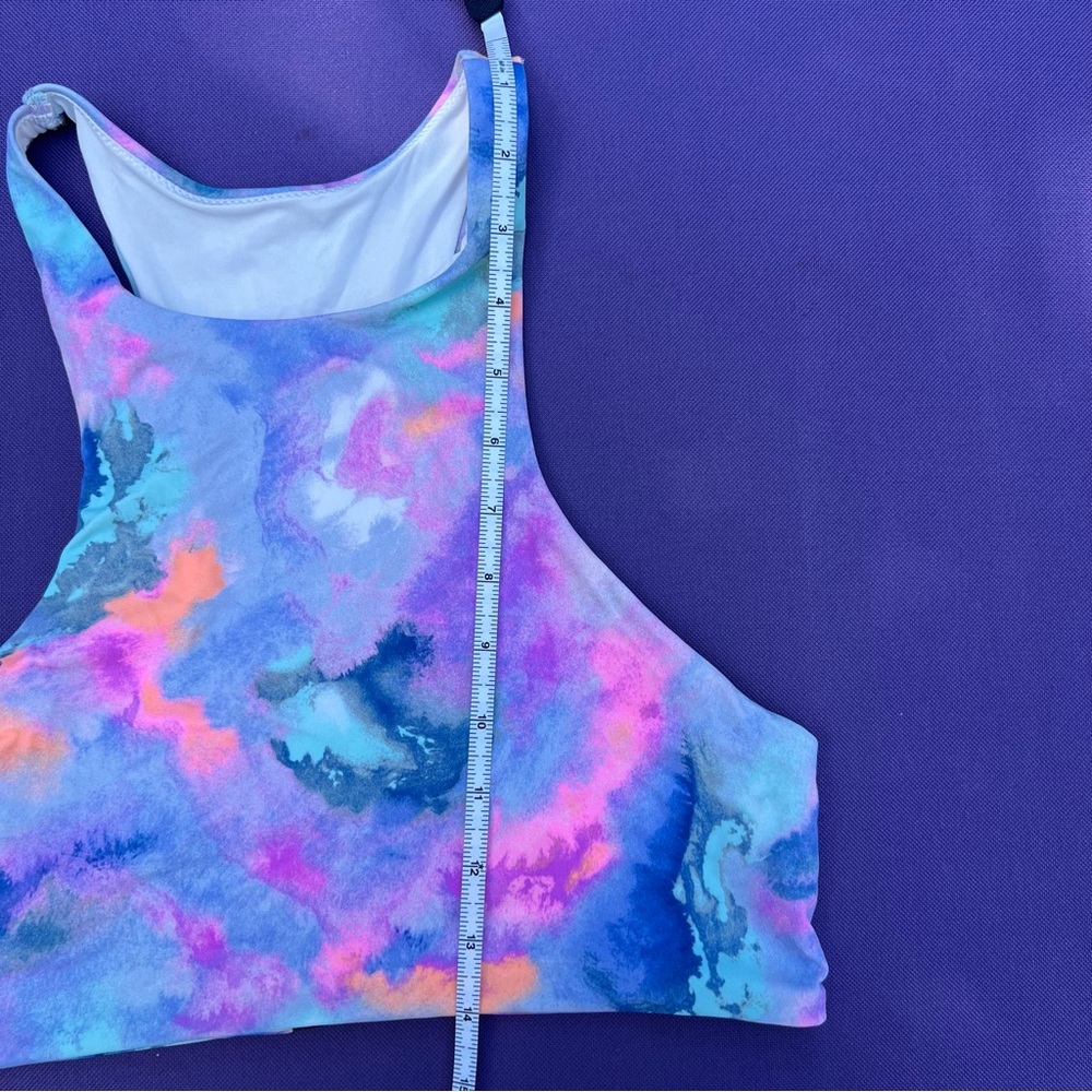 VS PINK Colorful Tie-Dye Sports Bra/Bralette - Picture 13 of 14